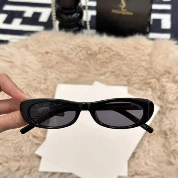 Saint Laurent SL557 Designer Sunglasses 51-20-145 - Picture 9 of 9